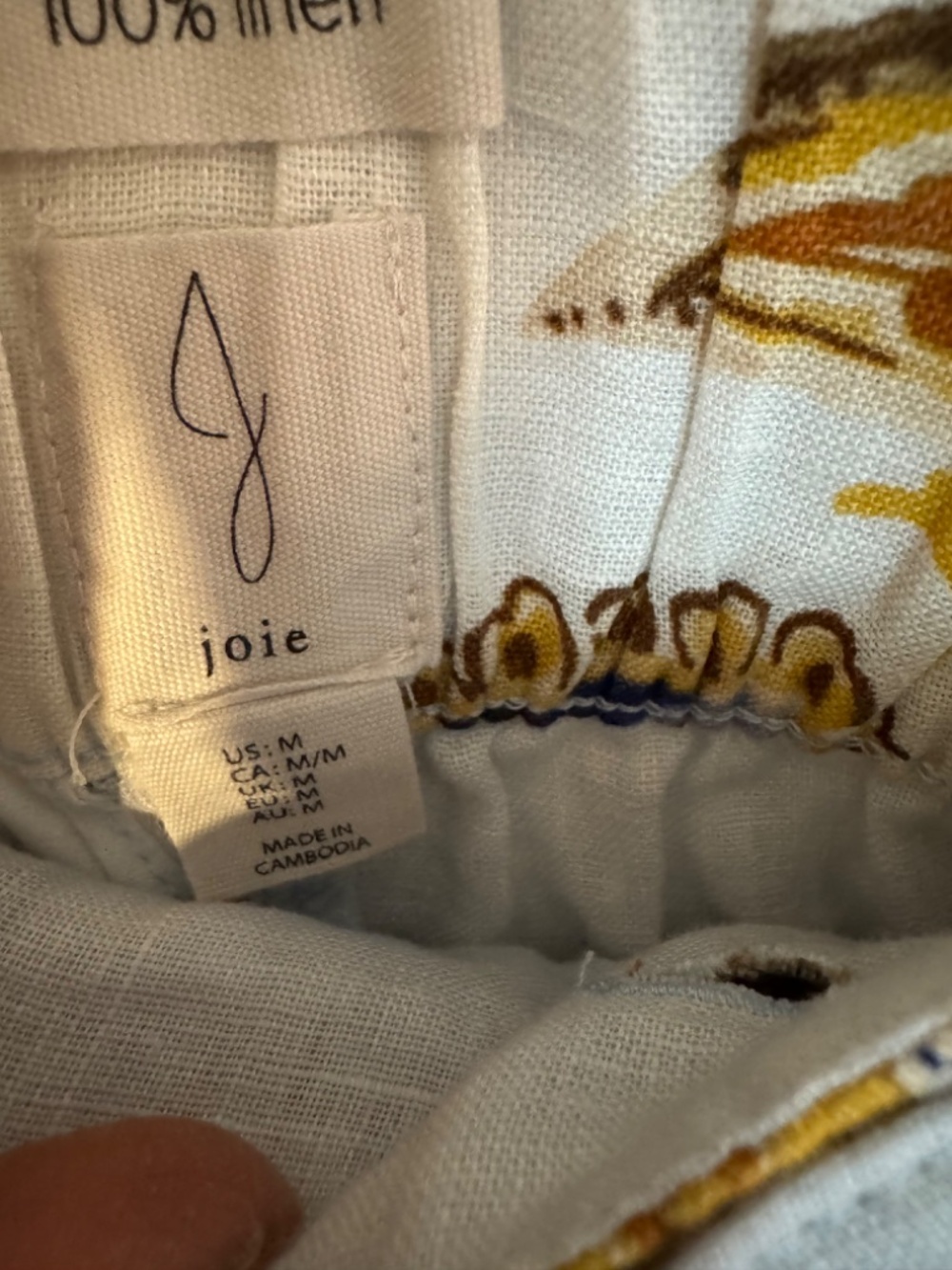 Joie Linen Dress Shorts - Picture 3 of 5